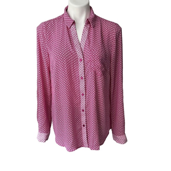 The Limited Ashton Long Sleeve Shirt, Sz Large